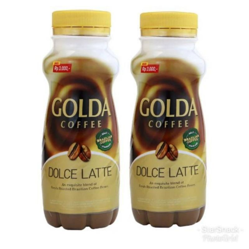 Golda cafe botol 200ml per botol