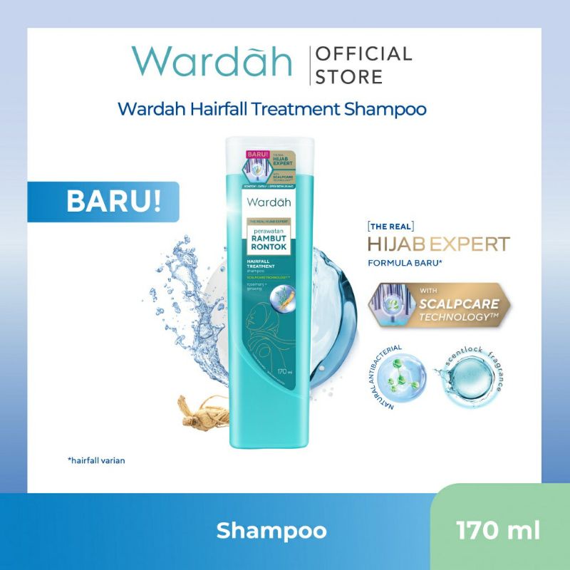 Wardah Shampoo 170 ml
