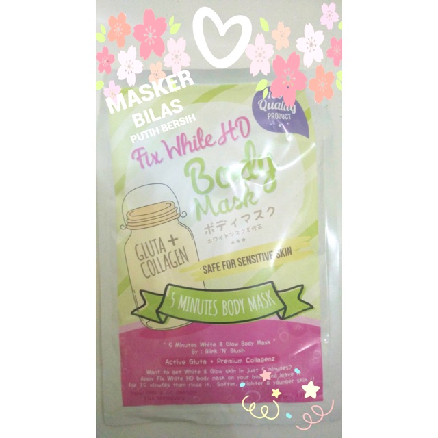 Fix White HD Body Mask