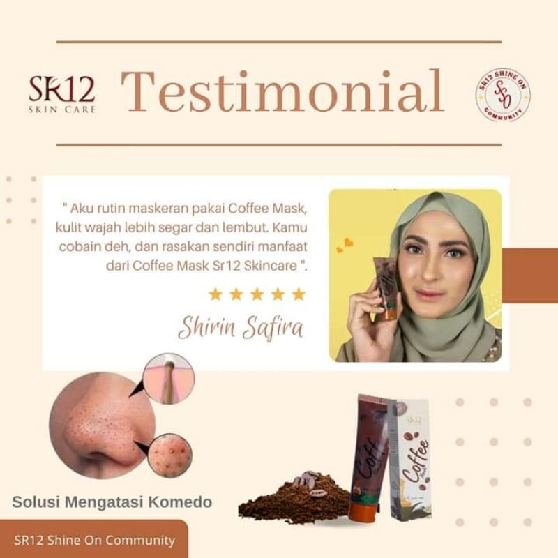 coffee mask peeling Sr12