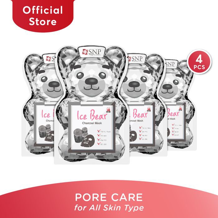 SNP Ice Bear Charcoal Mask Bundle