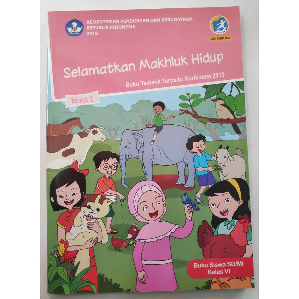 Buku Tematik Kls 6 Tema 1 SD