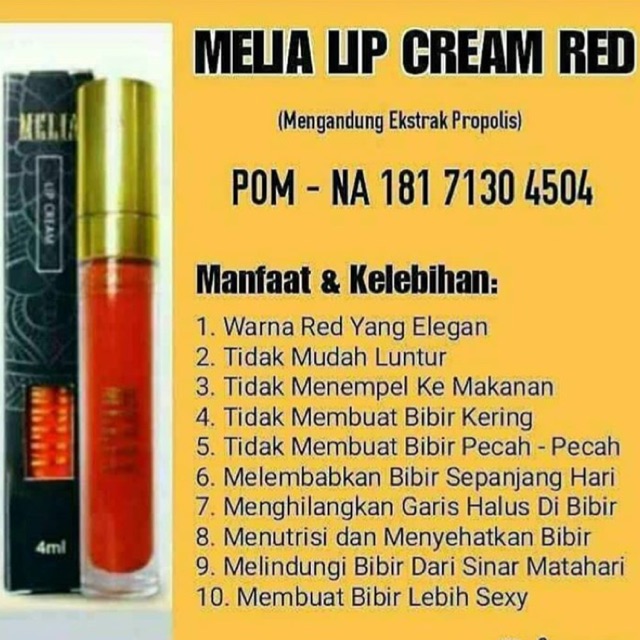 MELIA LIP CREAM