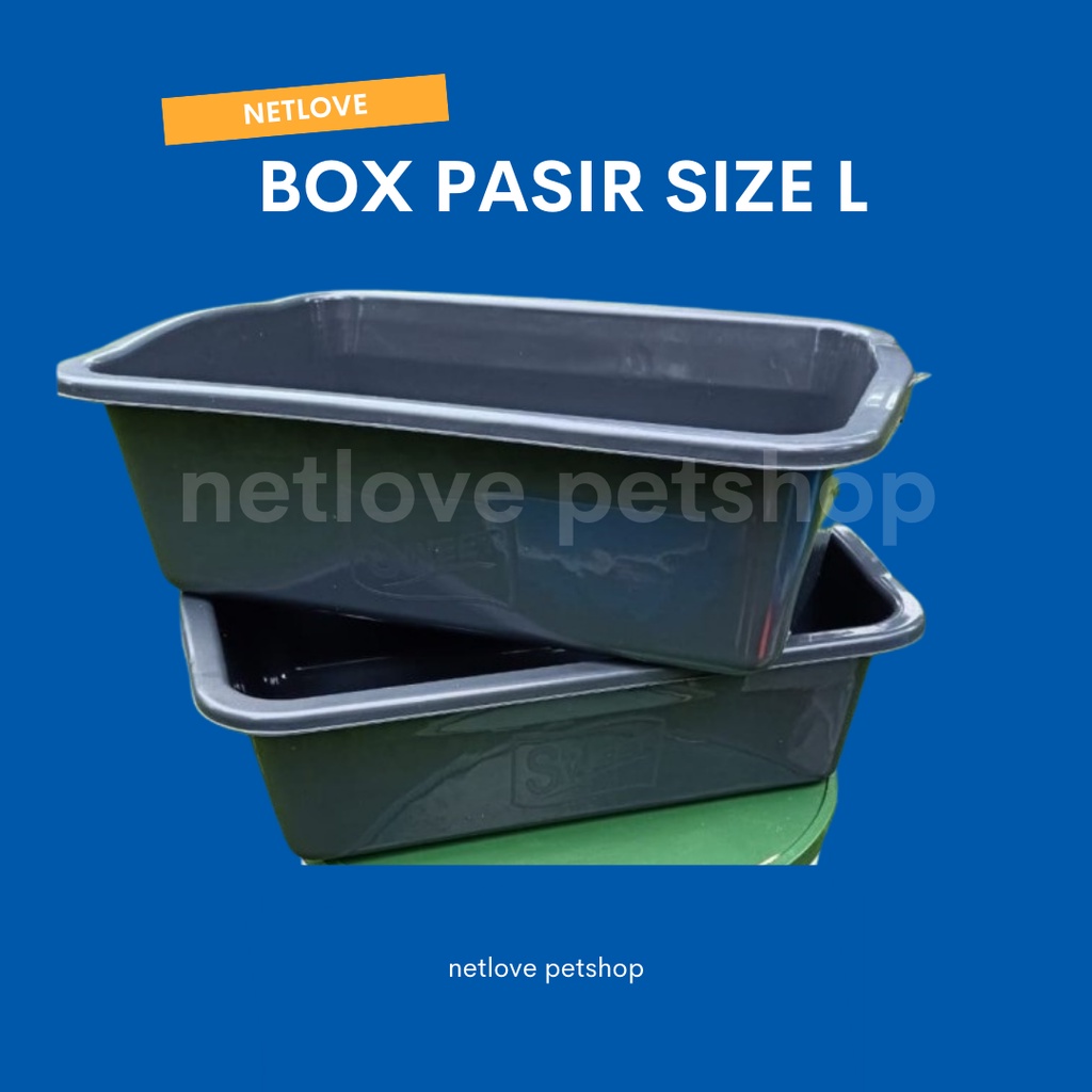 Tempat Pasir Kucing Litter Box size L