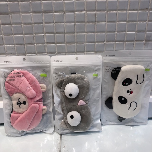 Penutup mata original miniso !!!