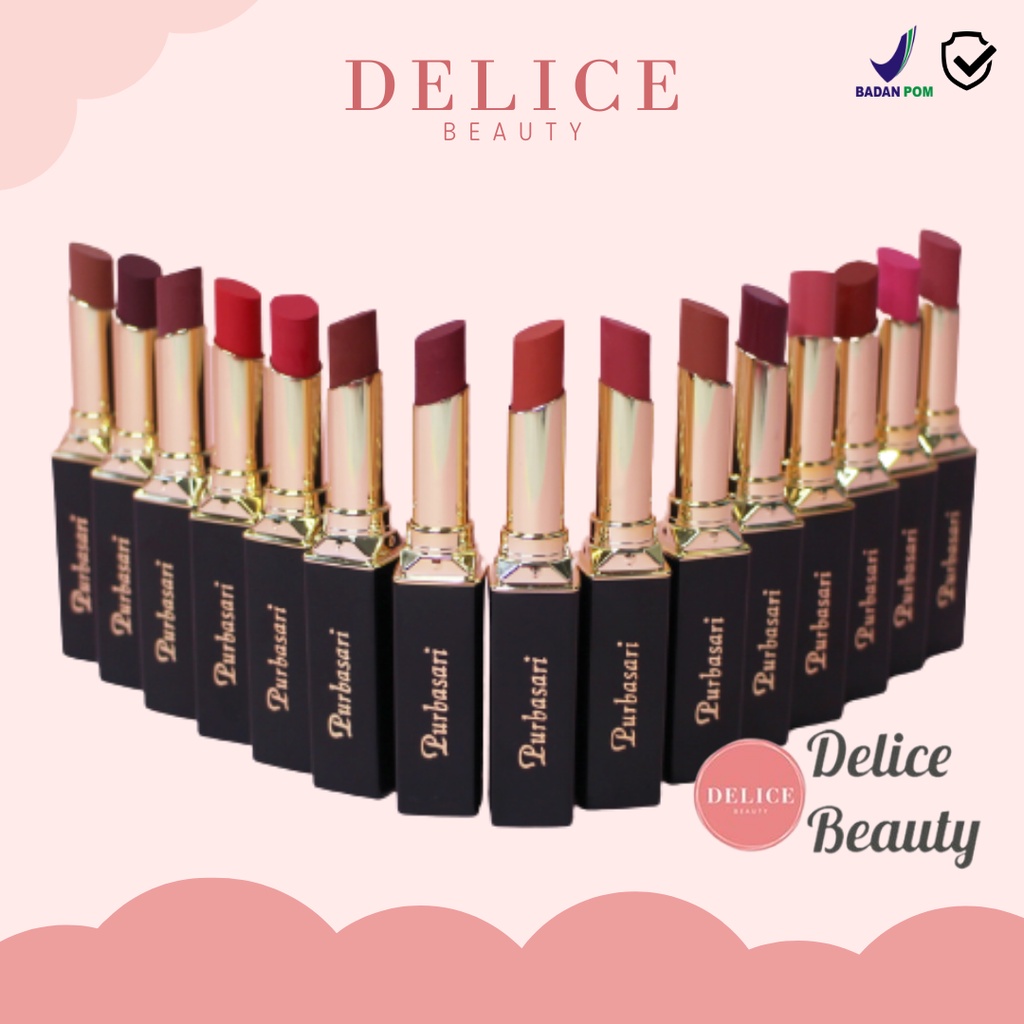 Purbasari Lipstick Color Matte