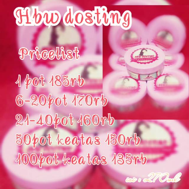 Hbw dosting