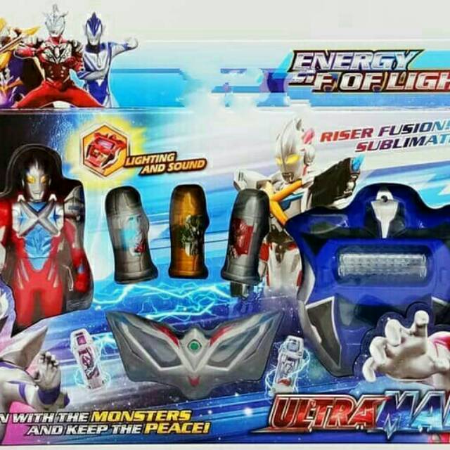 Mainan Robot Ultraman Kapsul