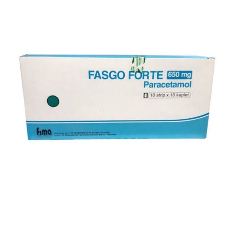 Fasgo Forte 650mg box
