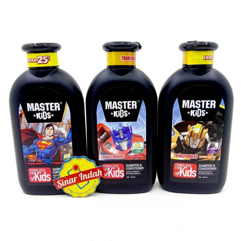 Master Kids Shampoo & Conditioner 150ml