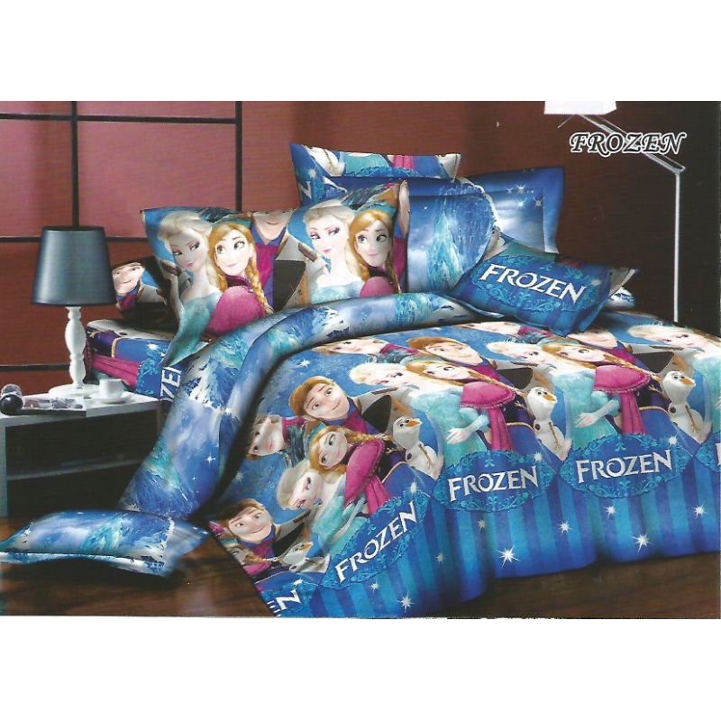 frozen king bed cover set