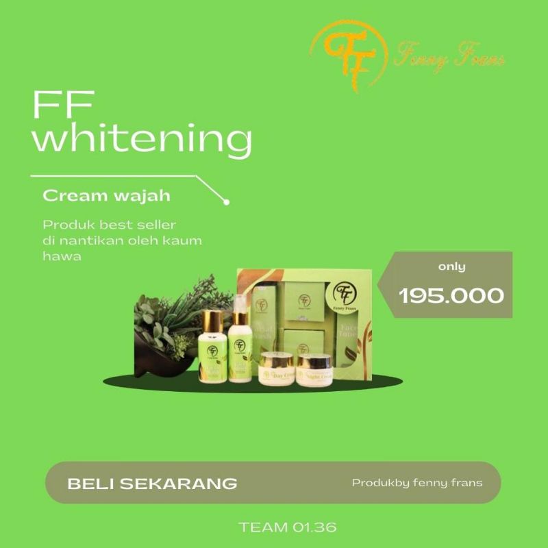 cream FF whitening bpom