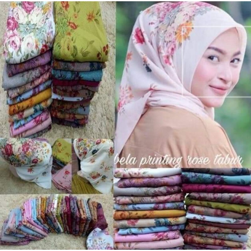 hijab Bella squar segi empat