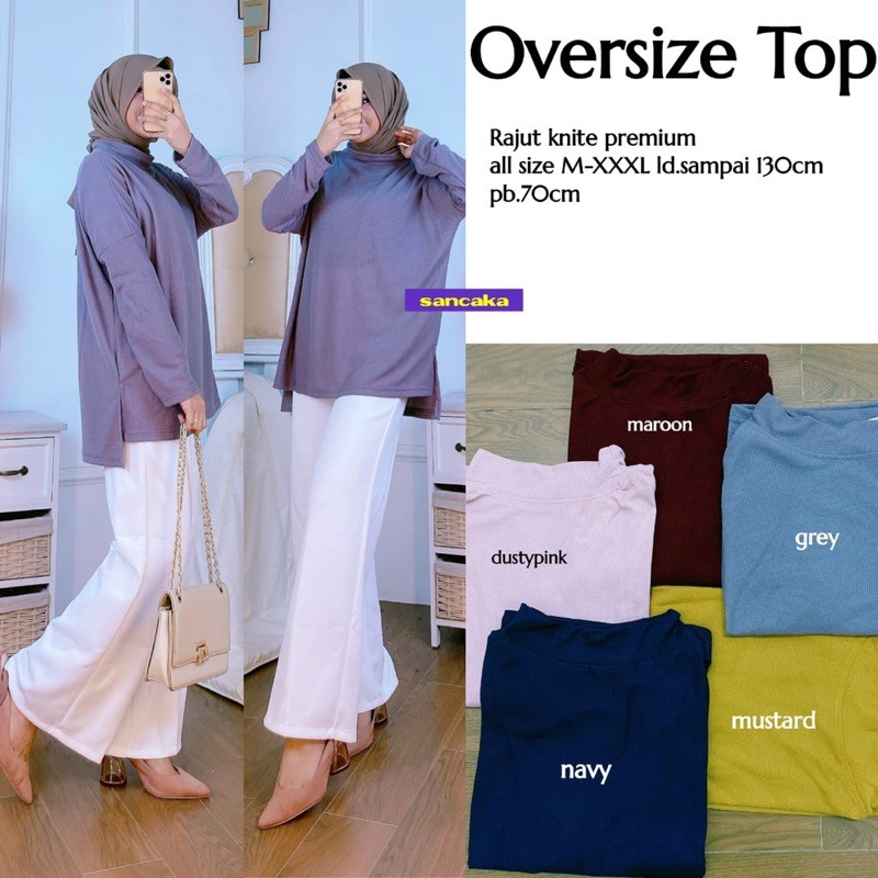 Oversize Top by Sancaka
