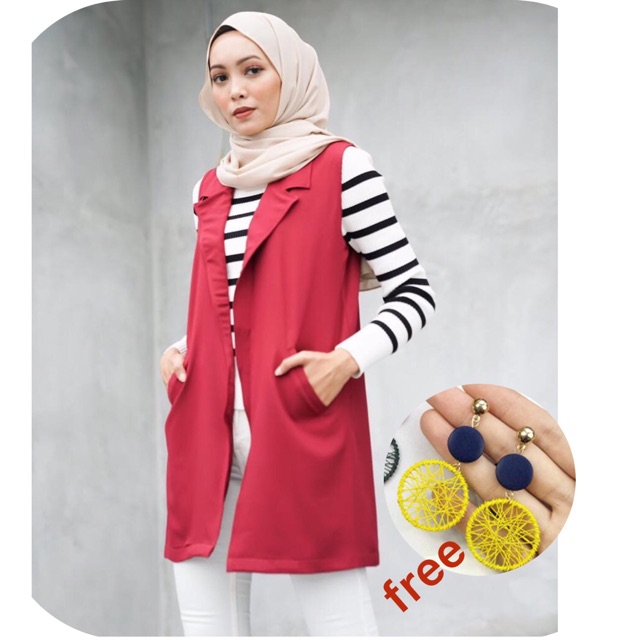 VEST CANTIK/ FREE ANTING YAaA...