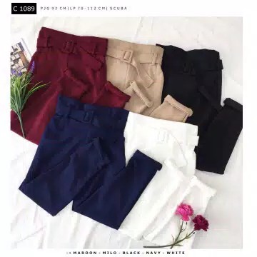 BELT SCUBA PANTS