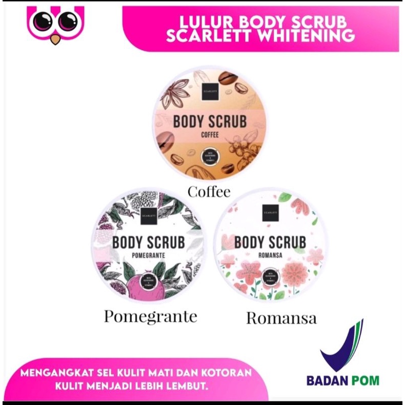 SCARLETT BODY SCRAB 250 ml