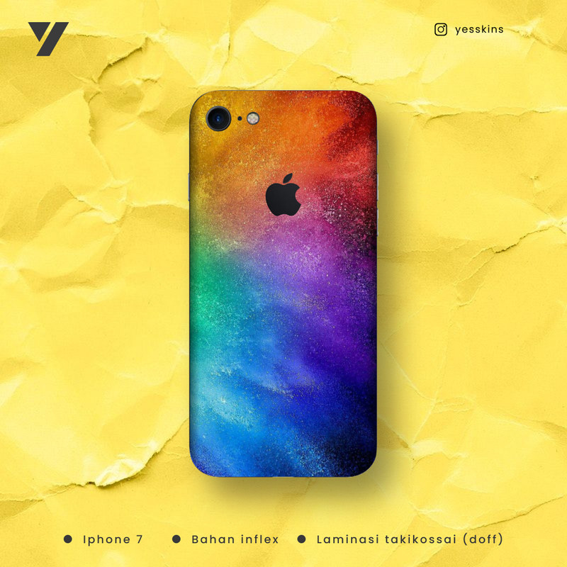 Skin Case iPhone 7 Fullbody (2 Skin) Custom - Pattern 5