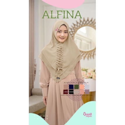 Khimar Premium Quail Model ALFINA