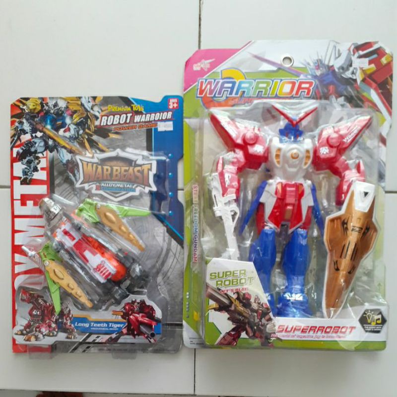 MAINAN ROBOT SUPER ROBOT WARRIOR