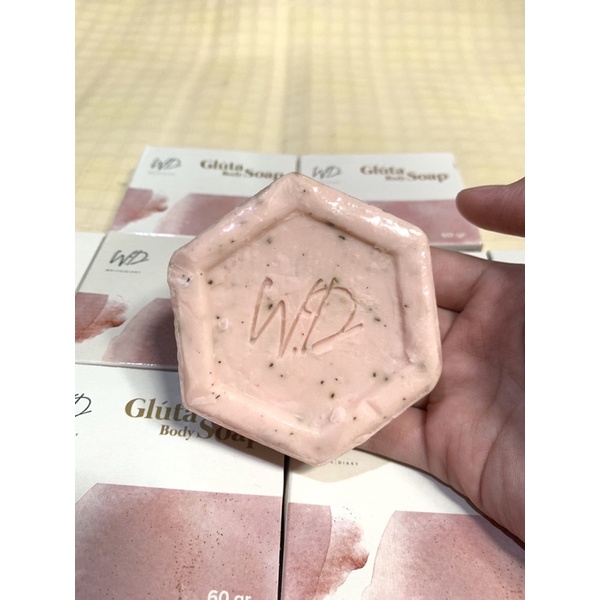 gluta body soap white diary