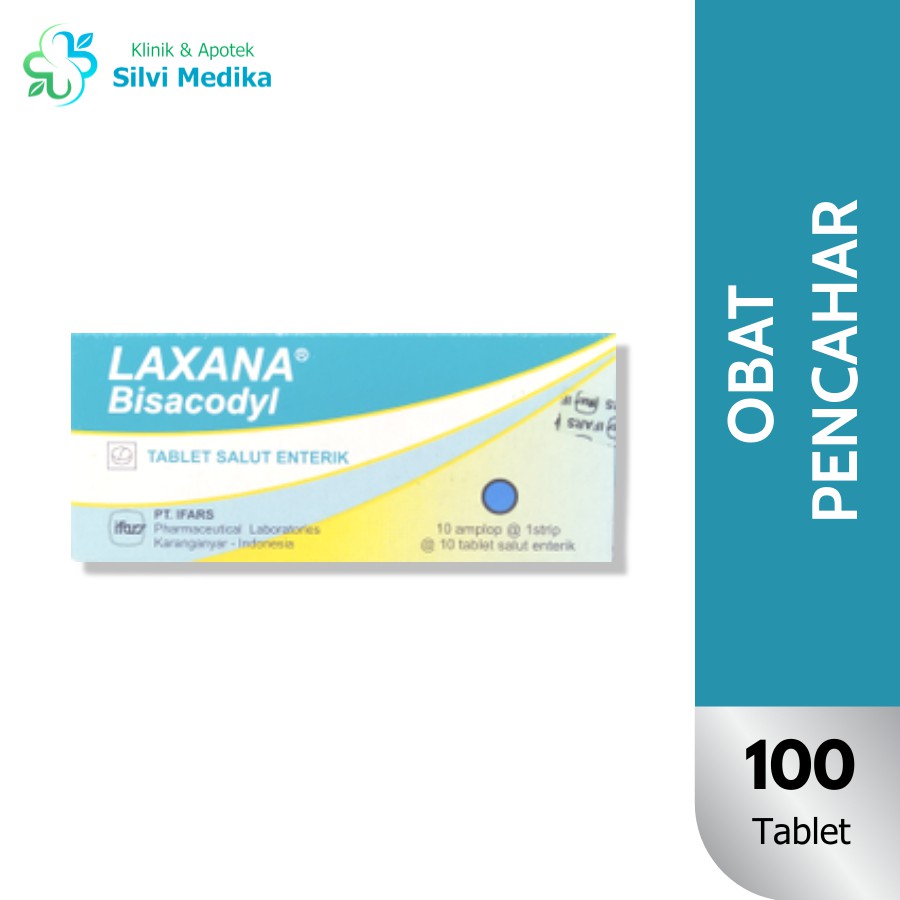 Laxana Tablet (Obat Pencahar) PERBOX