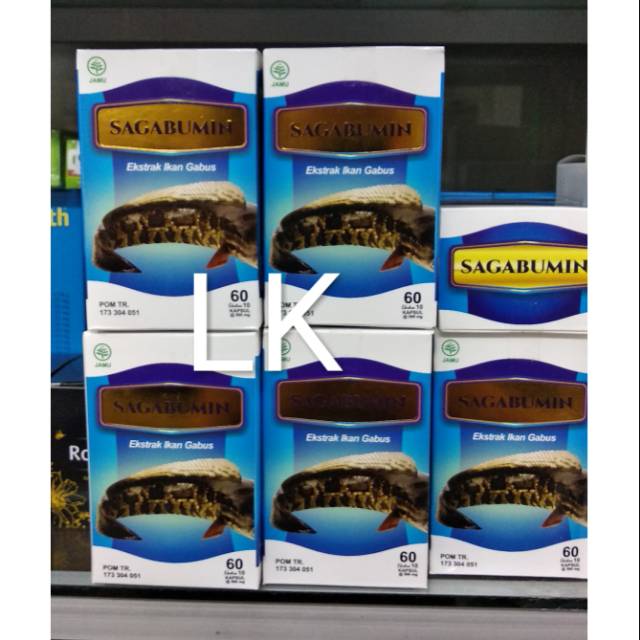 Sagabumin Kapsul Ekstrak Ikan Gabus