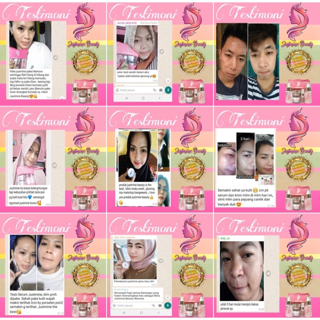 Justmine Paket Glow