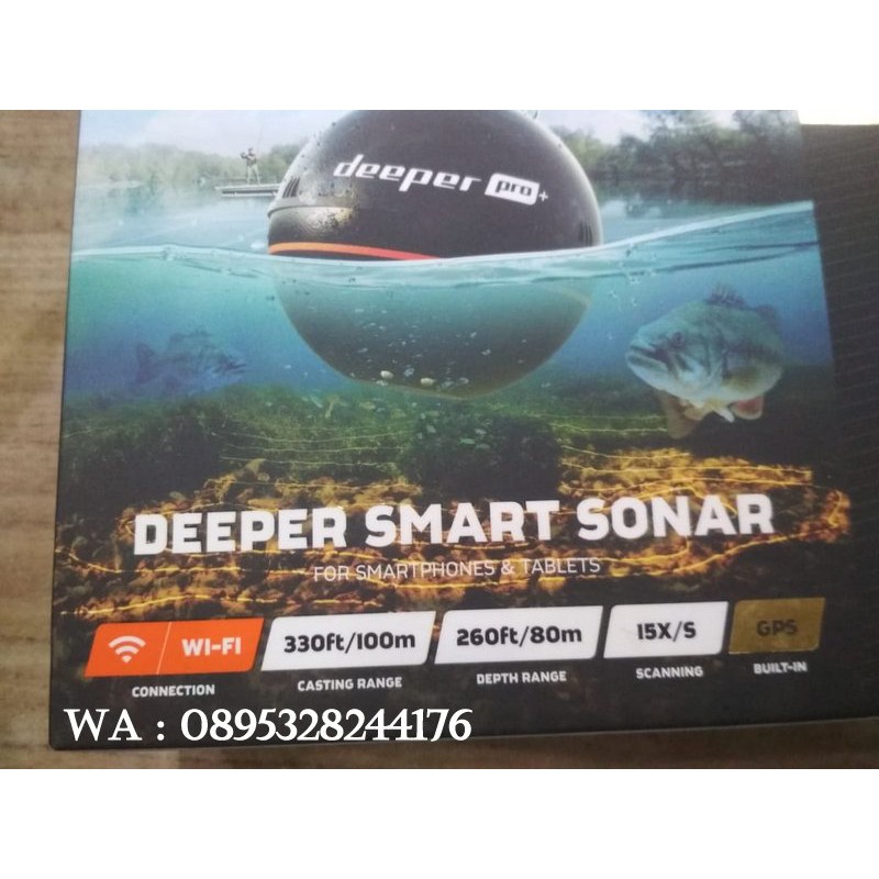 DEEPER PRO+ FISH FINDER PORTABLE