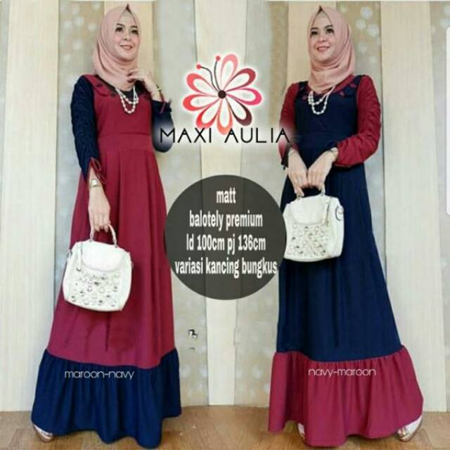Gamis maxi aulia