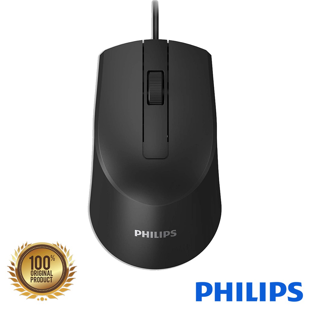 Mouse Philips Original M104 Wired Optical 1000 DPI