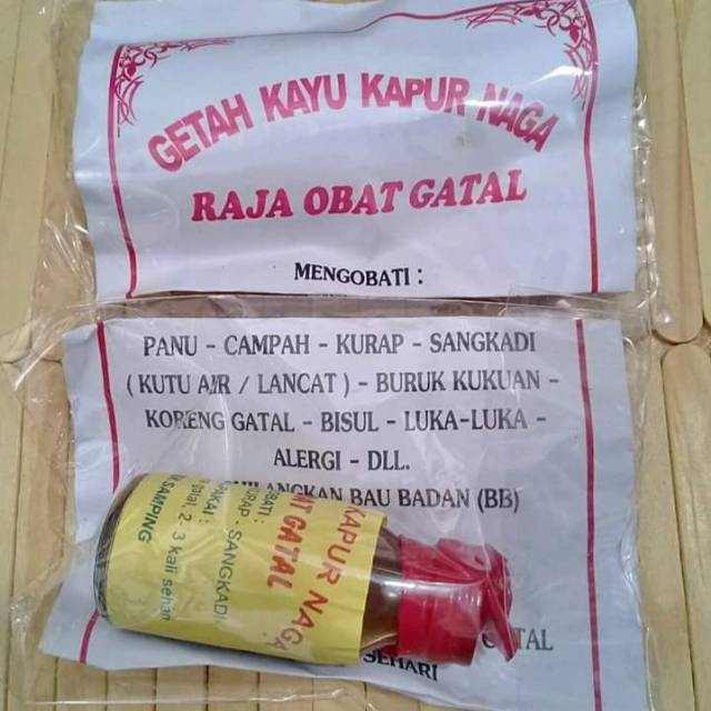 Obat Gatal Kapur Naga