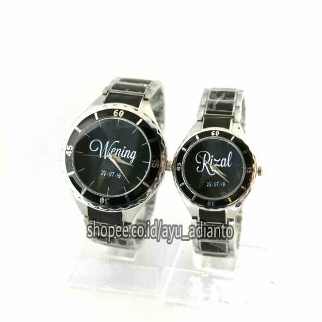 Jam tangan couple keramik
