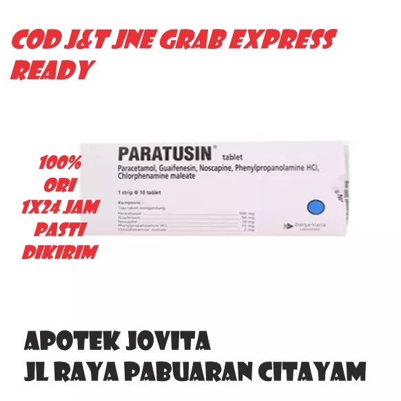 PARATUSIN TAB PER STRIP