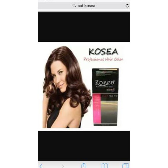 cat rambut kosea