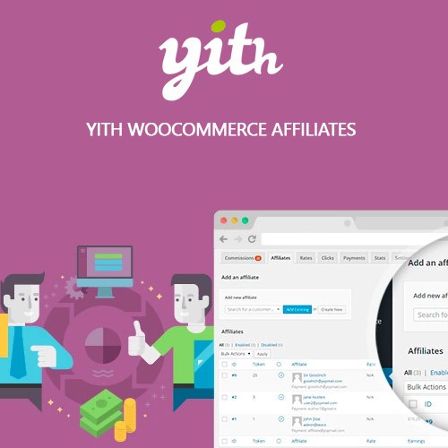 YITH WooCommerce Affiliates Wordpress Plugin Termurah Clean