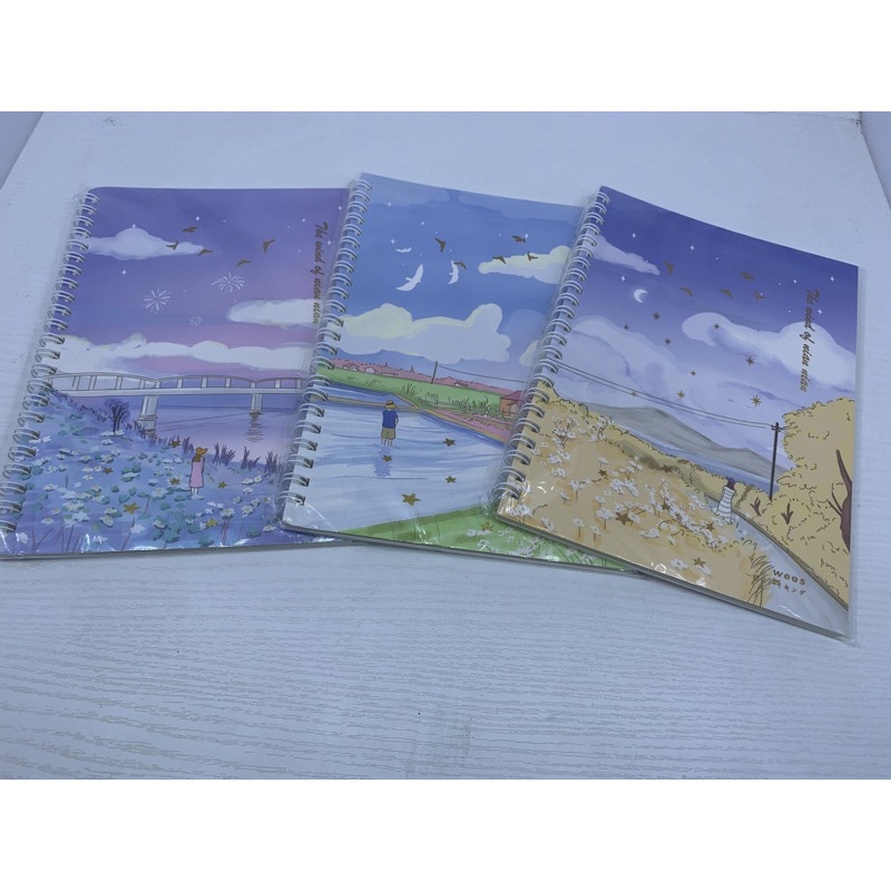 Notebook Notepad A5 Buku Spiral Lucu Cute