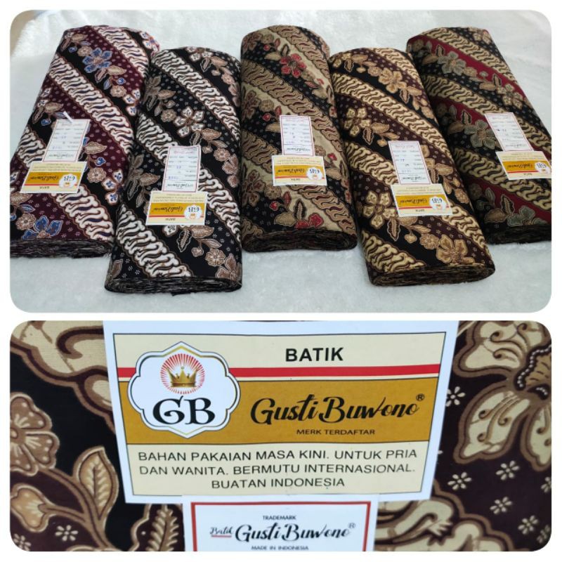 Batik Katun Gusti Buwono (HARGA PER 1/2m)