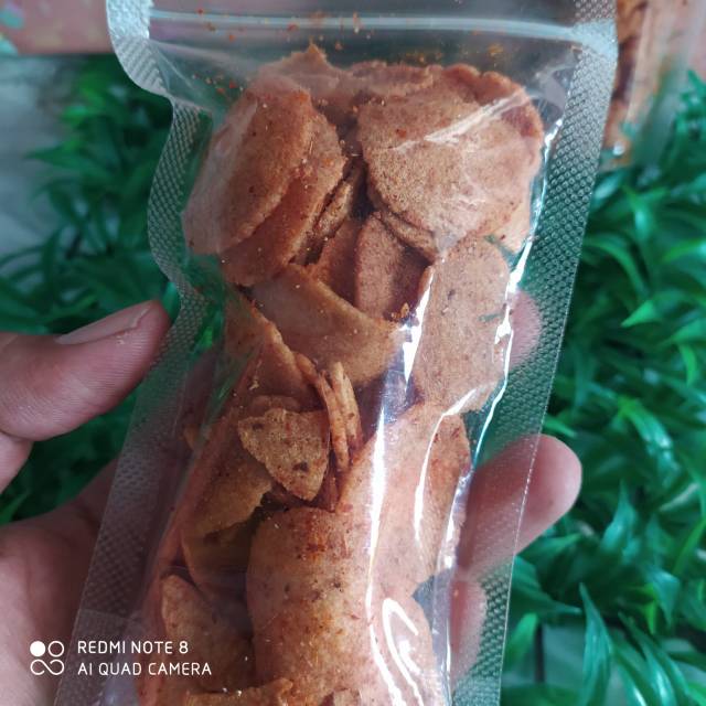 keripik singkong simping pedas