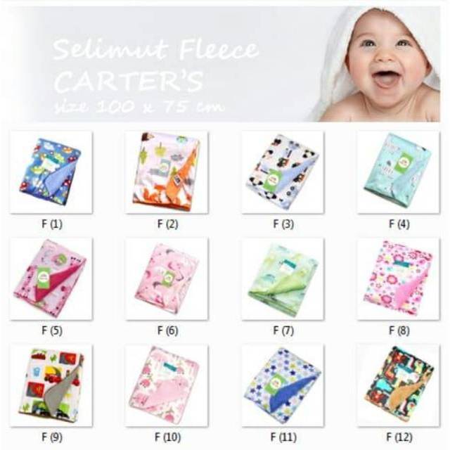 Selimut Double Flece Baby Blanket