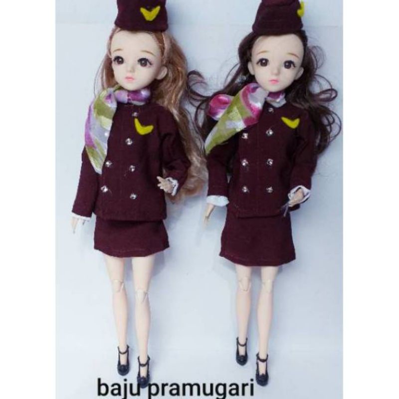 Baju Pramugari Boneka