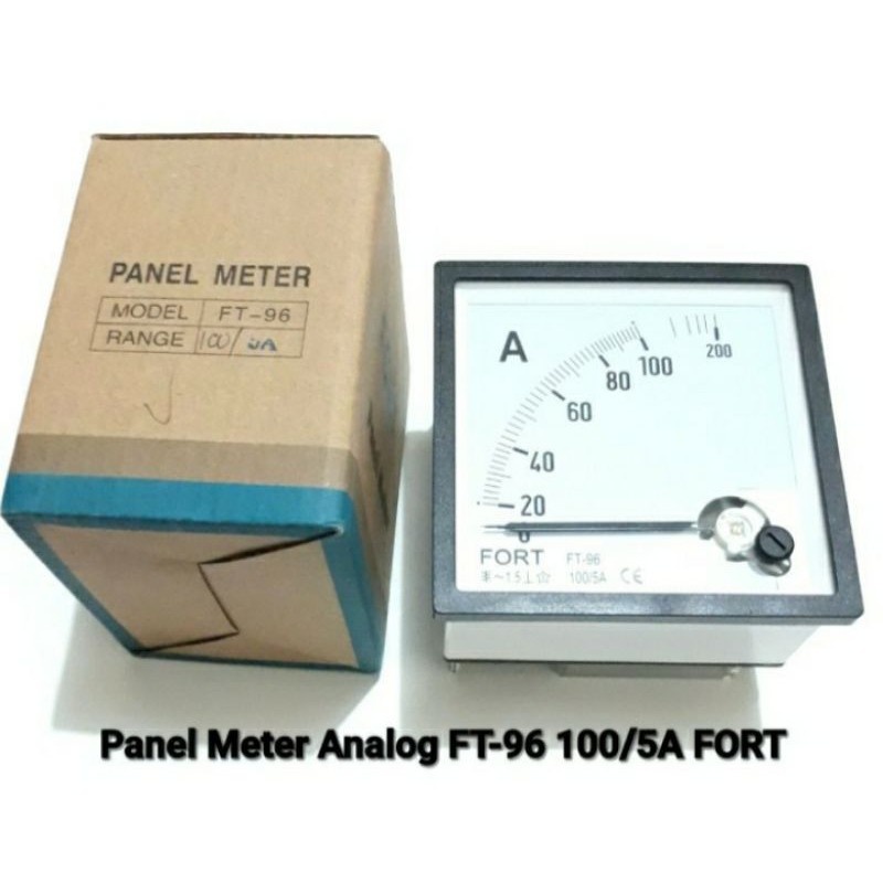 Panel Meter Analog FT-96 100/5A FORT