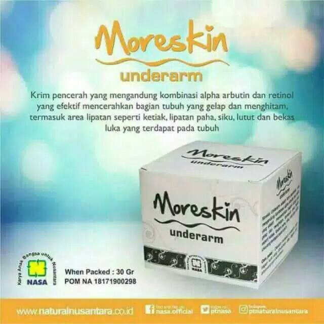 Moreskin underarm