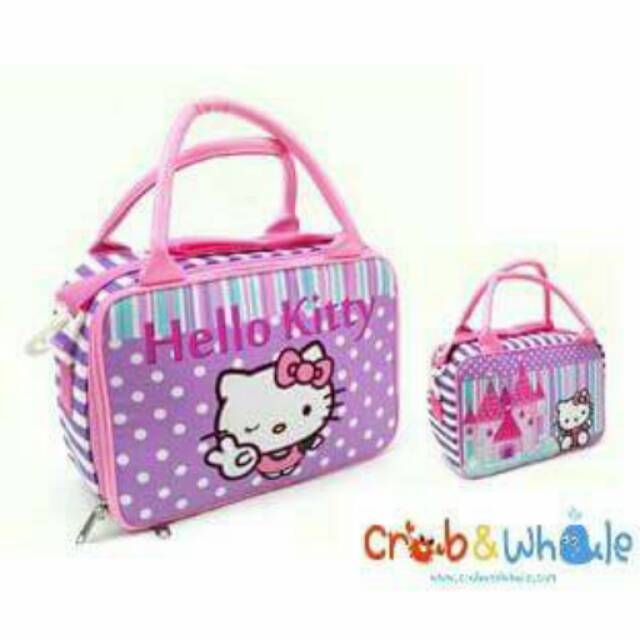 hello kitty castle mini travel bag