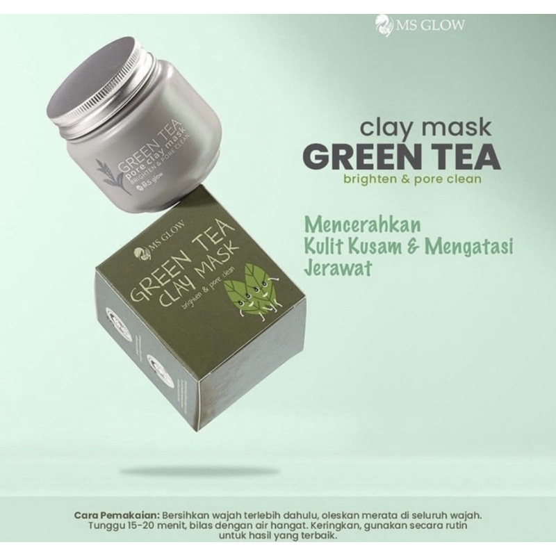 Green Tea Clay Mask MS GLOW