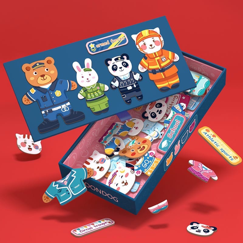 Magnetic Puzzle Teddy