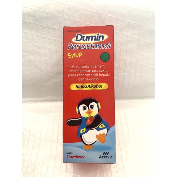 Dumin Paracetamol Syrup 60 ML *