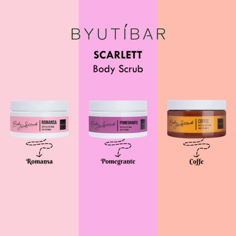 SCARLETT BODY SCRUB