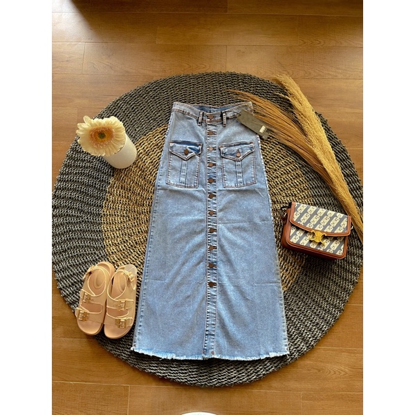 Rock jeans pocket