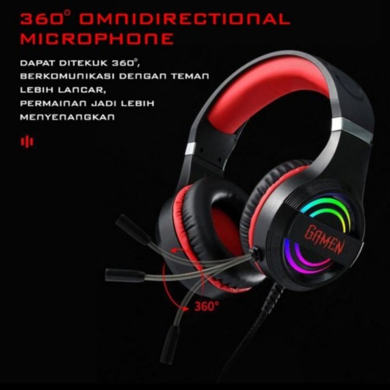 Headset Gamen Model GH1100